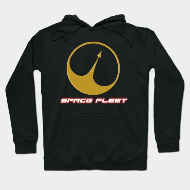 Space Fleet (Version 2) Hoodie by fashionsforfans